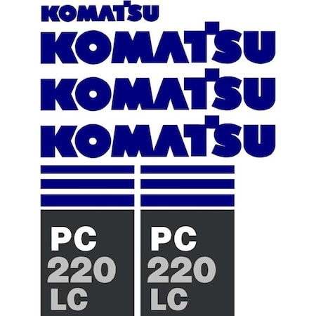 Aftermarket Decal Set KMPC220LC-7DECALSET